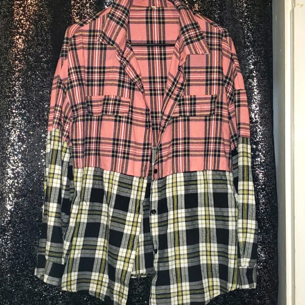 Color Block Flannel - Picture 1 of 2